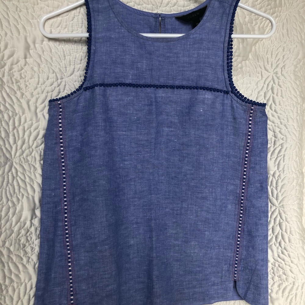 JCrew sleeveless top size 00